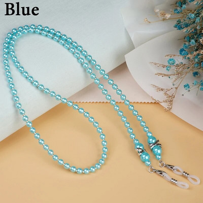Fashion Pearl Glasses Chain για Γυναικεία Γυαλιά ηλίου Κορδόνι ανάγνωσης Γυαλιά Κορδόνι Μάσκα Αλυσίδα Γυαλιά Γυαλιά πολύχρωμη με χάντρες Αλυσίδα μάσκας