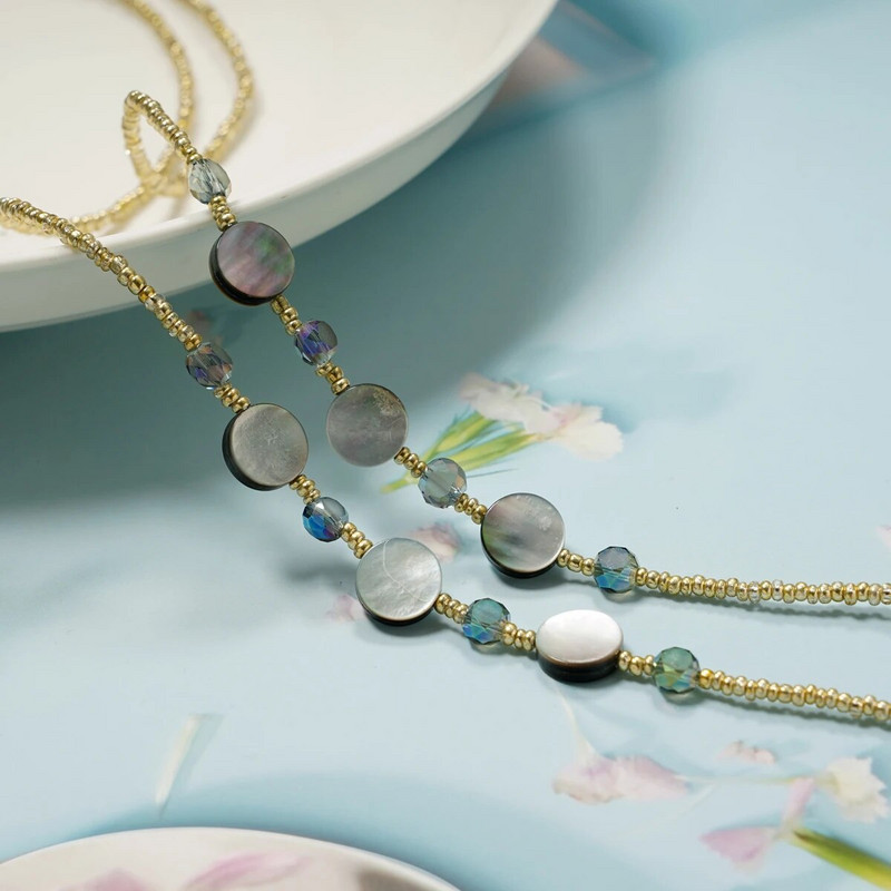 Modes Anti-Lost Briļļu siksniņa Pērlītēm Maska Ķēde Lasīšanas Brilles Saulesbrilles Brilles Turētājs Kakla aukla Briļļu Stra