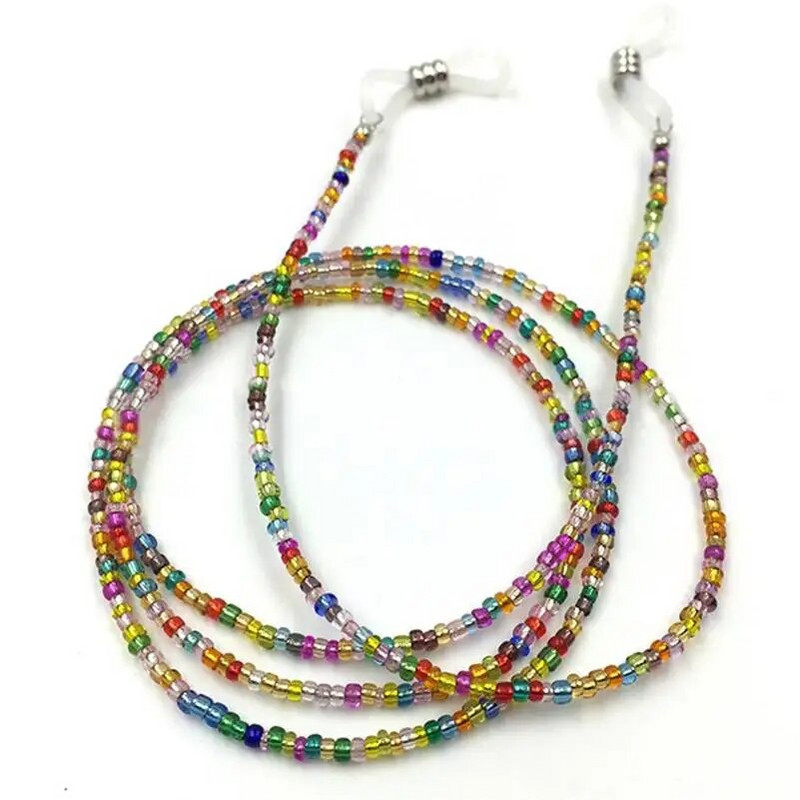 Luksuslikud Pearl Beads Prillid Paelad Päikeseprillid Prillid Keti Juhtmehoidja Rihm Kristall Prillide String Aksessuaarid