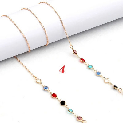 Fashion Pearl Kaukės Grandinėlės Akinių grandinėlė Moterims Retro metaliniai Akiniai nuo saulės Virvelės Akiniai Laido laikiklis Kaklo dirželis Dropshipping