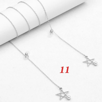 Fashion Pearl Kaukės Grandinėlės Akinių grandinėlė Moterims Retro metaliniai Akiniai nuo saulės Virvelės Akiniai Laido laikiklis Kaklo dirželis Dropshipping