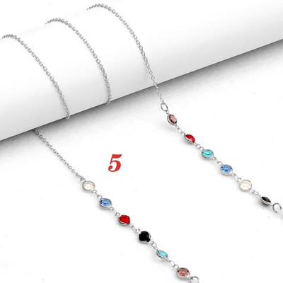 Fashion Pearl Kaukės Grandinėlės Akinių grandinėlė Moterims Retro metaliniai Akiniai nuo saulės Virvelės Akiniai Laido laikiklis Kaklo dirželis Dropshipping