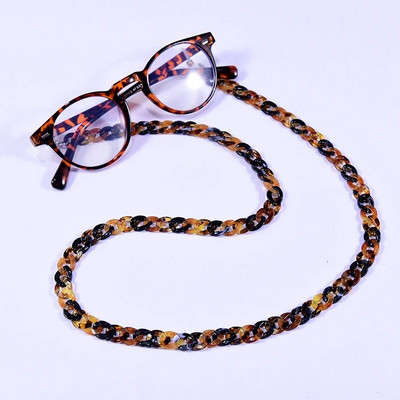 MOON GIRL 72cm akrila saulesbriļļu ķēde sievietēm pret slīdēšanu lasāmbrilles lentes klipsi maskas turētājs kakla siksna štrope Dropshipping