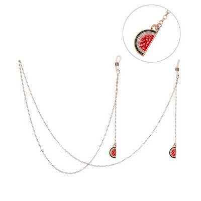 Chic biserni metalni lanac za naočale Neklizajuća vintage vrpca za naočale Držač za naočale za čitanje Traka za oko vrata Uže Lanac za sunčane naočale