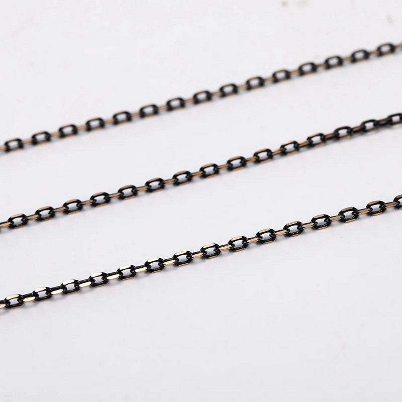 SKYRIM Naočale za čitanje Kabel za sunčane naočale Lanac Žene Muškarci Crne Zlatne Metalne trake Traka za oko vrata Uže Držač lančića za naočale 2024