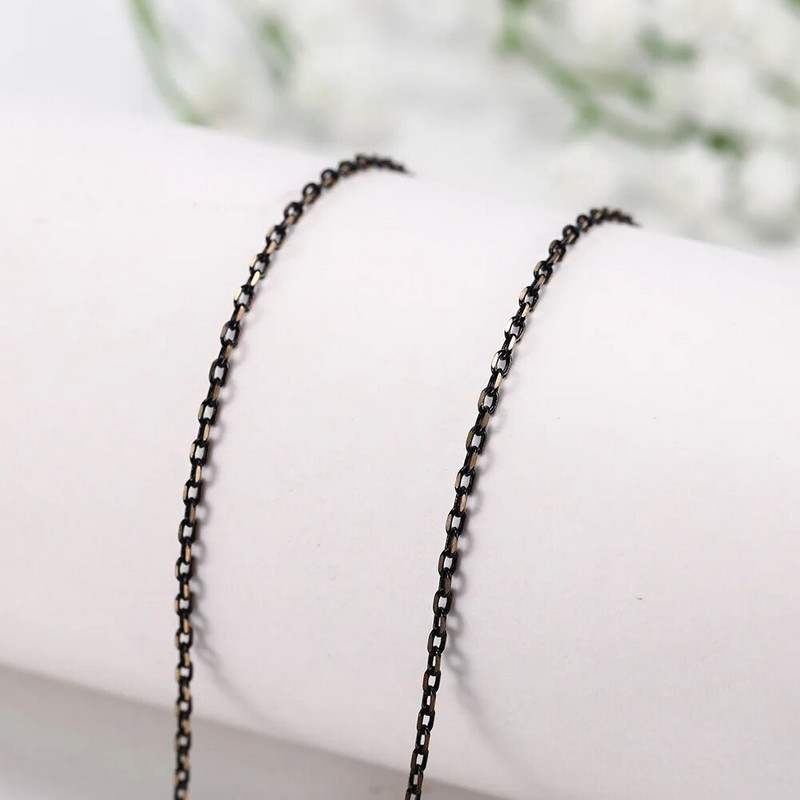 SKYRIM Naočale za čitanje Kabel za sunčane naočale Lanac Žene Muškarci Crne Zlatne Metalne trake Traka za oko vrata Uže Držač lančića za naočale 2024