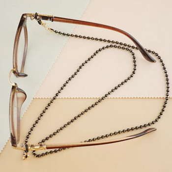 Fashion Beaded Glasses Chain ακρυλικές χάντρες Μάσκα γυαλιών πρεσβυωπίας Κρεμαστό σχοινί Νέα ουδέτερα αλυσίδα γυαλιών Αντι-απώλεια αξεσουάρ