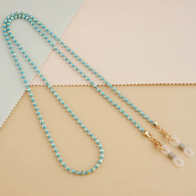 Modes Pērlītes Brilles Ķēdes Akrila Pērlītes Presbyopic Brilles Maskas Piekarināmas Virves Jaunas Neitrālas Brilles Ķēdes Pretpazaudēšanas Aksesuāri