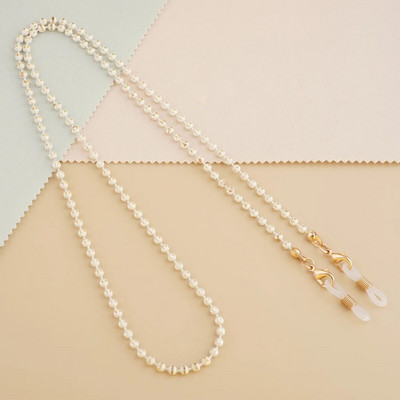 Modes Pērlītes Brilles Ķēdes Akrila Pērlītes Presbyopic Brilles Maskas Piekarināmas Virves Jaunas Neitrālas Brilles Ķēdes Pretpazaudēšanas Aksesuāri