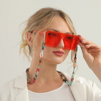 Νέα σχεδίαση Ακρυλική αλυσίδα γυαλιών κορδόνι Μοντέρνα γυαλιά ηλίου ανάγνωσης γυαλιών αλυσίδας γυαλιά αξεσουάρ MOON GIRL Design