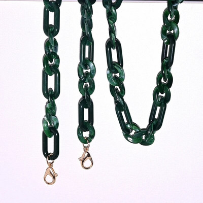 Jauna dizaina akrila briļļu ķēdes štrope Modernas saulesbrilles lasīšanai briļļu ķēdes brilles Aksesuāri MOON GIRL dizains