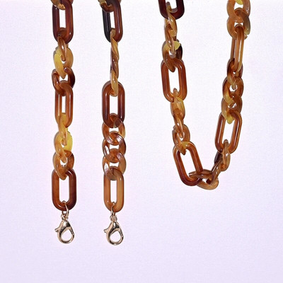 Jauna dizaina akrila briļļu ķēdes štrope Modernas saulesbrilles lasīšanai briļļu ķēdes brilles Aksesuāri MOON GIRL dizains