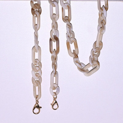 Jauna dizaina akrila briļļu ķēdes štrope Modernas saulesbrilles lasīšanai briļļu ķēdes brilles Aksesuāri MOON GIRL dizains