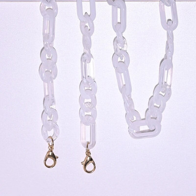 Jauna dizaina akrila briļļu ķēdes štrope Modernas saulesbrilles lasīšanai briļļu ķēdes brilles Aksesuāri MOON GIRL dizains