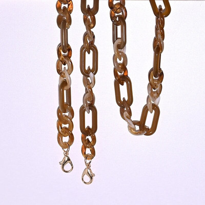 Jauna dizaina akrila briļļu ķēdes štrope Modernas saulesbrilles lasīšanai briļļu ķēdes brilles Aksesuāri MOON GIRL dizains