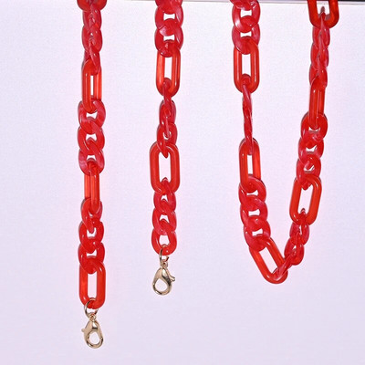 Jauna dizaina akrila briļļu ķēdes štrope Modernas saulesbrilles lasīšanai briļļu ķēdes brilles Aksesuāri MOON GIRL dizains