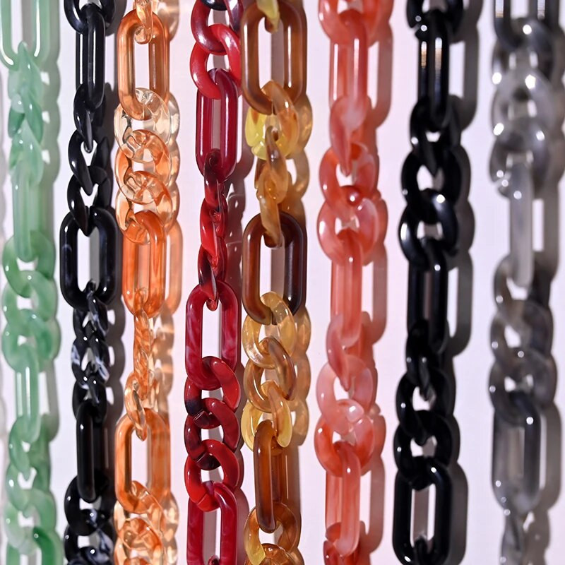 Jauna dizaina akrila briļļu ķēdes štrope Modernas saulesbrilles lasīšanai briļļu ķēdes brilles Aksesuāri MOON GIRL dizains