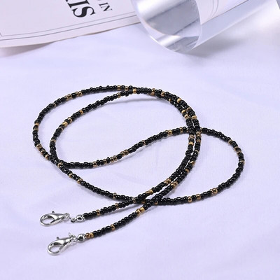 Värvilised Seemnehelmed Prillide ketid Maskide jaoks Naine Kaelarihm maskihoidjale Mood Prillid Päikeseprillid Prillipael