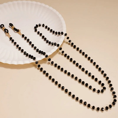 Αντιολισθητική αλυσίδα γυαλιών Creative Crystal Beaded Woman Ανδρικά γυαλιά ηλίου Κορδόνι υποδοχής μάσκας Κορδόνι πολύχρωμα γυαλιά Κοσμήματα
