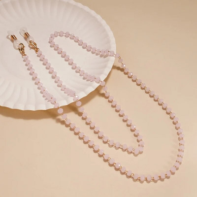 Αντιολισθητική αλυσίδα γυαλιών Creative Crystal Beaded Woman Ανδρικά γυαλιά ηλίου Κορδόνι υποδοχής μάσκας Κορδόνι πολύχρωμα γυαλιά Κοσμήματα