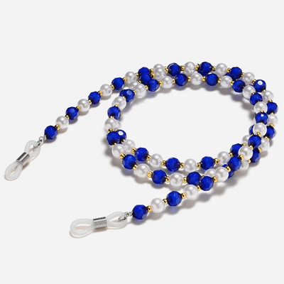 Lanț de ochelari de perle de modă pentru femei, șnur pentru ochelari de soare, curea ochelarii de lectură, frânghie, mască, lanț, cordon pentru gât, accesorii pentru ochelari, cadou