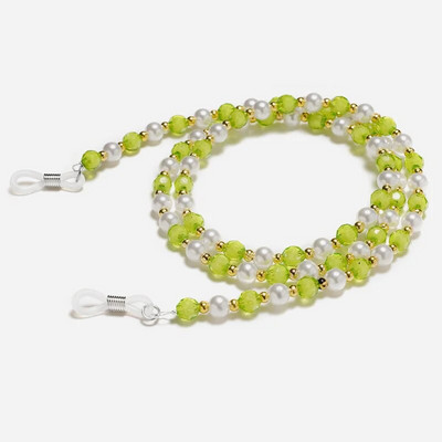 Lanț de ochelari de perle de modă pentru femei, șnur pentru ochelari de soare, curea ochelarii de lectură, frânghie, mască, lanț, cordon pentru gât, accesorii pentru ochelari, cadou