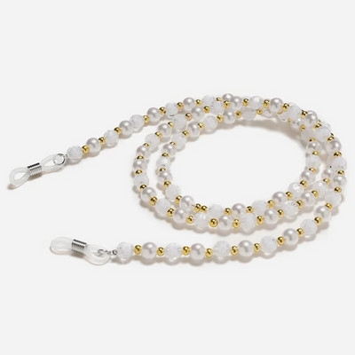 Lanț de ochelari de perle de modă pentru femei, șnur pentru ochelari de soare, curea ochelarii de lectură, frânghie, mască, lanț, cordon pentru gât, accesorii pentru ochelari, cadou
