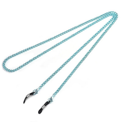 Ochelari de modă din metal Ochelari de soare cu lanț de ochelari de soare Ochelari de soare de culoare cu lanț de ochelari Lanț de ochelari de culoare Accesorii pentru lanț de agățat