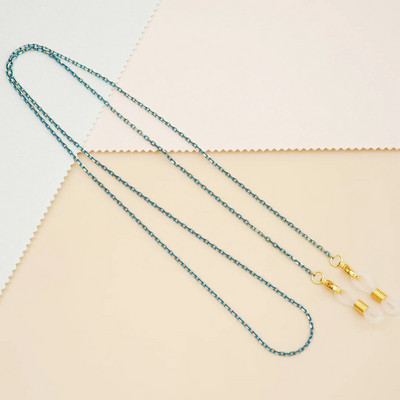 Ochelari de modă din metal Ochelari de soare cu lanț de ochelari de soare Ochelari de soare de culoare cu lanț de ochelari Lanț de ochelari de culoare Accesorii pentru lanț de agățat