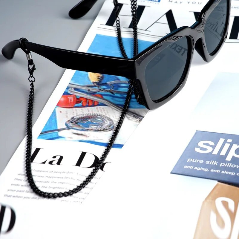 Modes Metāla Brilles Ķēdes Saulesbrilles Paka Ķēdes Krāsa Saulesbrilles Brilles Ķēdes Krāsas Ķēdes Brilles Piekarināmas Ķēdes Aksesuāri