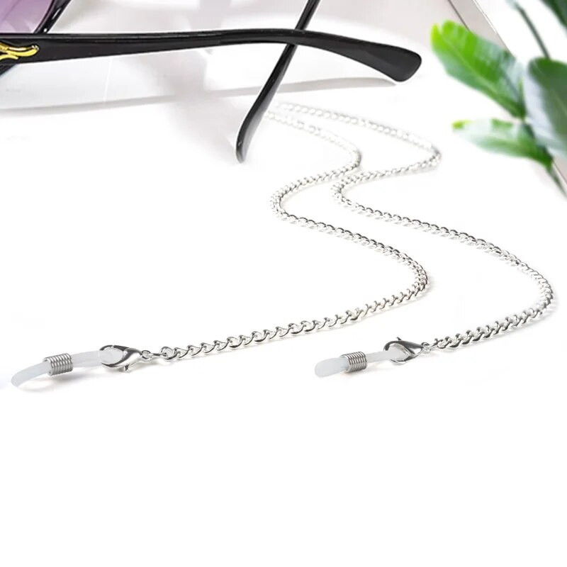 Modes Metāla Brilles Ķēdes Saulesbrilles Paka Ķēdes Krāsa Saulesbrilles Brilles Ķēdes Krāsas Ķēdes Brilles Piekarināmas Ķēdes Aksesuāri