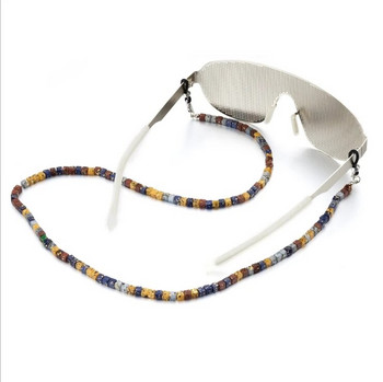 Bohemia Многоцветни каменни шнурове Очила за четене Верижка Модни дамски слънчеви очила Аксесоари Връзки за ремъци