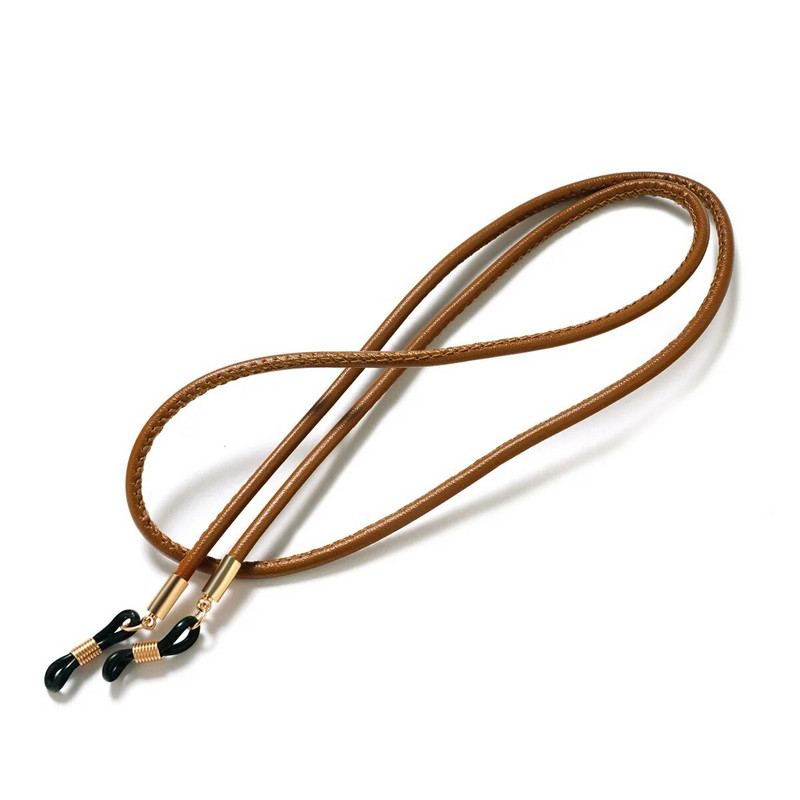 Saulesbrilles Virves siksniņa Kaklarota Pīts Āda Brilles Brilles Ķēdes Ādas Vads Lasīšanas Brilles Briļļu aksesuāri