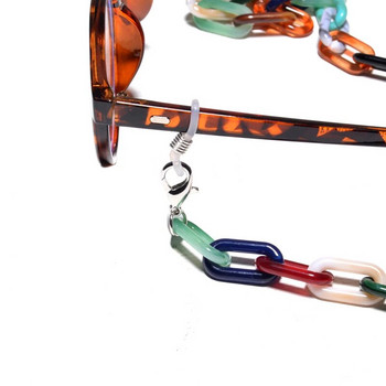 Αλυσίδες γυαλιών Μόδα Μοντέρνα Μάσκα Προσώπου Κολιέ Γυαλιά ηλίου Κορδόνια Ιμάντες Λαιμός Θήκη Μαζική Ακρυλική Αλυσίδα Γυαλιών Ανδρικών Γυναικών