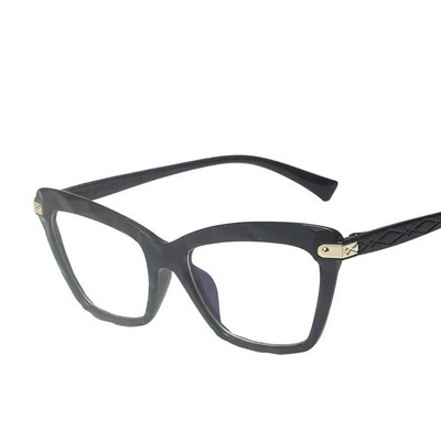 Ochelari de blocare a luminii albastre cu ochi de pisică vintage, ochelari cu lentile HD tăiate în diamant pentru femei, ochelari pentru computer pentru bărbați, femei, ochelari optici