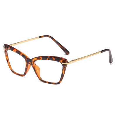 Ochelari de blocare a luminii albastre cu ochi de pisică vintage, ochelari cu lentile HD tăiate în diamant pentru femei, ochelari pentru computer pentru bărbați, femei, ochelari optici