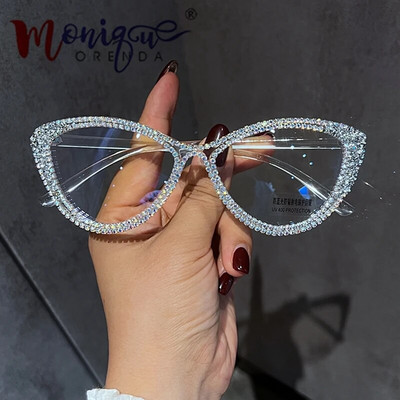 Sexy Cat Eye Anti Blue Light Γυαλιά Γυναικεία Πολυτελή Γυαλιά Οράσεως Σχεδιαστής Σκελετός Οπτικός Υπολογιστής Προσαρμόστε το διάβασμα