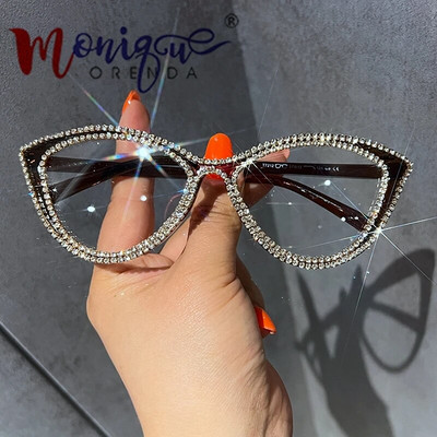 Sexy Cat Eye Anti Blue Light Γυαλιά Γυναικεία Πολυτελή Γυαλιά Οράσεως Σχεδιαστής Σκελετός Οπτικός Υπολογιστής Προσαρμόστε το διάβασμα