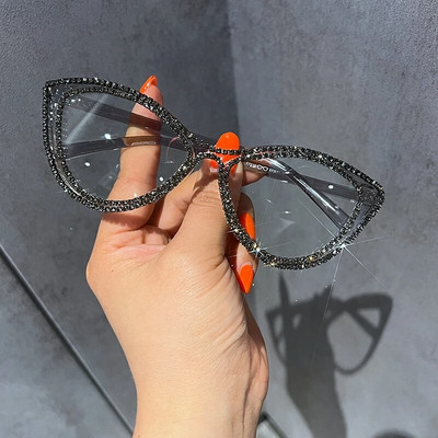 Sexy Cat Eye Anti Blue Light Γυαλιά Γυναικεία Πολυτελή Γυαλιά Οράσεως Σχεδιαστής Σκελετός Οπτικός Υπολογιστής Προσαρμόστε το διάβασμα