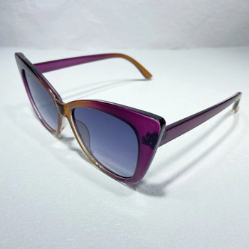 Модни слънчеви очила с котешко око Y2K Дамски ретро големи рамки Мъжки хип-хоп пънк външни сенници Uv400