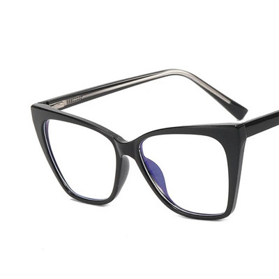Modes TR90 Retro Cat Eye Anti-blue Light brilles ietvars sievietēm Jaunas īpaši vieglas brilles ar ietvaru