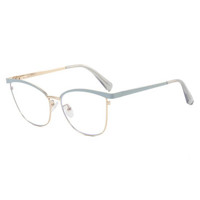 2023. gada pretzils gaišs sieviešu kaķu acu briļļu ietvars Zīmols Dizaineris Lielizmēra optisko briļļu ietvari, caurspīdīgas, recepšu brilles