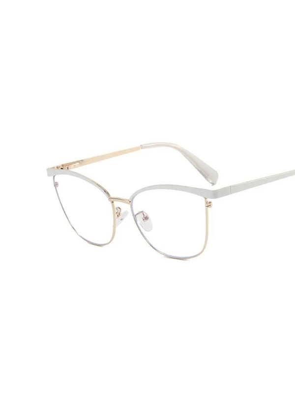 2023. gada pretzils gaišs sieviešu kaķu acu briļļu ietvars Zīmols Dizaineris Lielizmēra optisko briļļu ietvari, caurspīdīgas, recepšu brilles