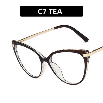 TANOXI Optiskās Lēcas Sievietēm Rivet Anti Blue Light Briļļu ietvars Vīriešiem Sievietēm Caurspīdīgas Optiskas Briļļu brilles