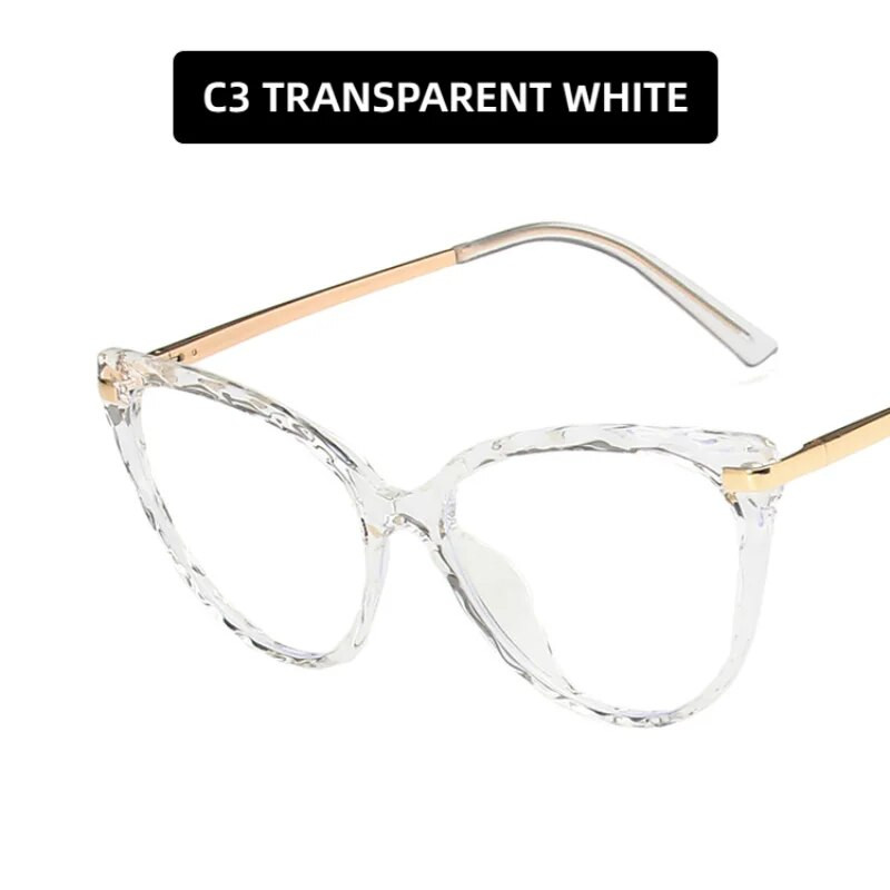 TANOXI Optiskās Lēcas Sievietēm Rivet Anti Blue Light Briļļu ietvars Vīriešiem Sievietēm Caurspīdīgas Optiskas Briļļu brilles