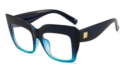 Briļļu ietvars Sieviešu Lielizmēra Kvadrātveida vintage ietvars Caurspīdīgs Briļļu ietvars Sieviešu Luksusa zīmola datoru brilles