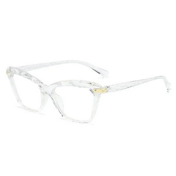 Модни ретро очила с котешки очи Дамски маркови дизайнерски прозрачни рамки за очила Прозрачни квадратни очила Секси ретро Oculos