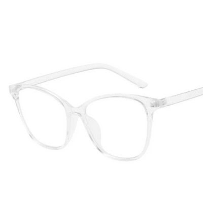 Ochelari de vedere vintage cu ochi de pisică, pentru femei, din plastic, pentru lectură, ochelari optici, ramă pentru bărbați, ochelari de ochelari transparenti pentru computer