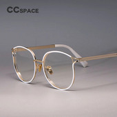 45257 Ženski mačkasti okviri za naočale protiv plave svjetlosti za žene Metalni okvir Optičke modne naočale Računalne naočale