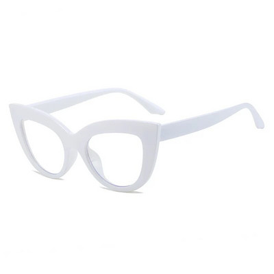 Ženske mačkaste okvire za naočale Nova moda Cateye prozirne naočale Ženske retro optičke prozirne leće Naočale za naočale Ženske